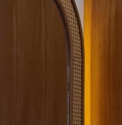 Cane webbing wardrobe doors